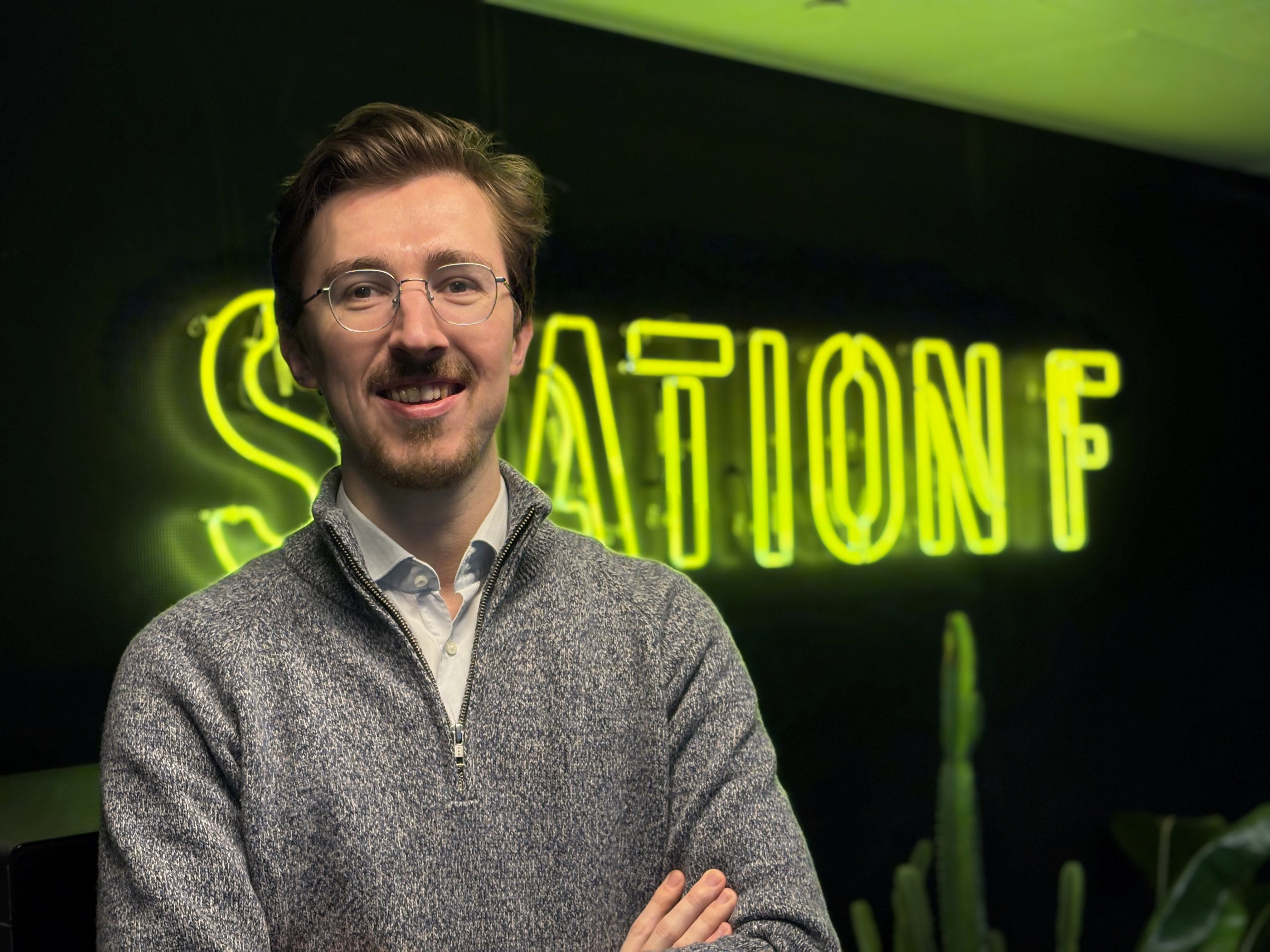 Pieter Delobelle at Station F, Paris